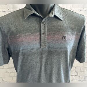 TRAVIS MATHEW mens medium soft cotton golf polo